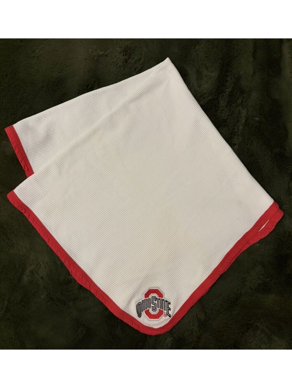 Ohio State Buckeyes 100% Cotton Baby Receiving Blanket